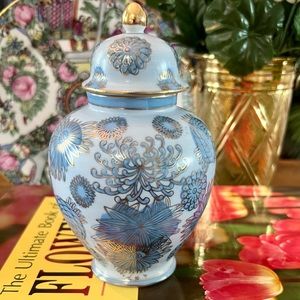 Vintage Japanese ginger jar, Andrea by Sadek 5.5”